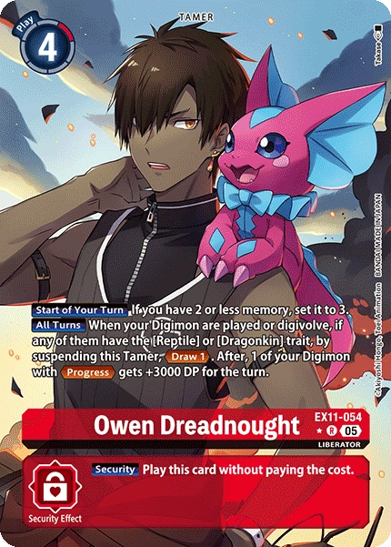 Owen Dreadnought EX11-054 (Alternate Art)