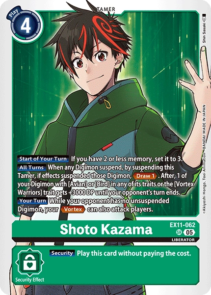Shoto Kazama EX11-062