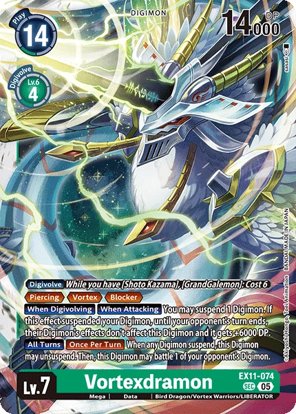 Vortexdramon EX11-074