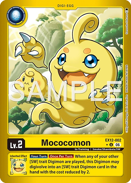 Mococomon EX12-002 (Limited Uncommon)