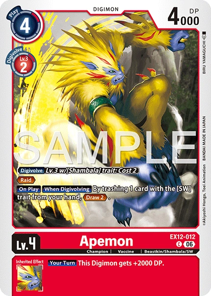 Apemon EX12-012