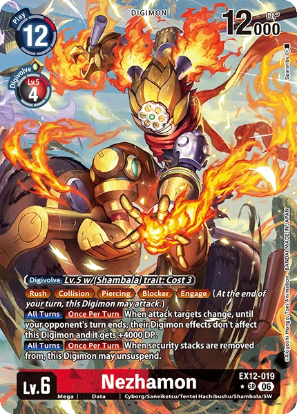 Nezhamon EX12-019 (Alternate Art)
