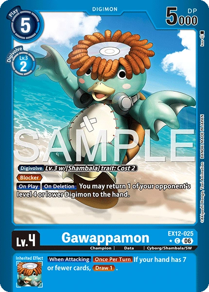 Gawappamon EX12-025 (Limited Common)