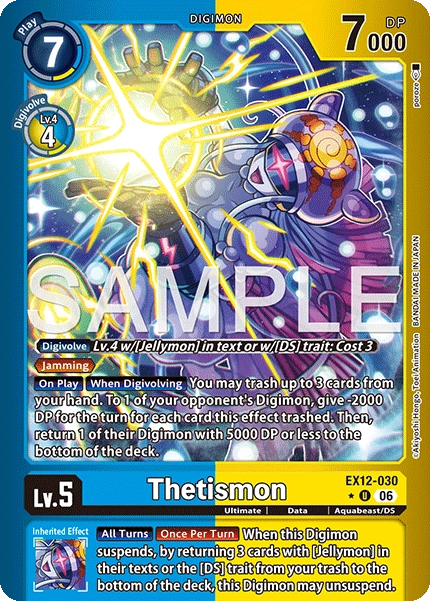 Thetismon EX12-030 (Limited Uncommon)