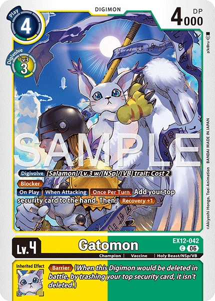 Gatomon EX12-042