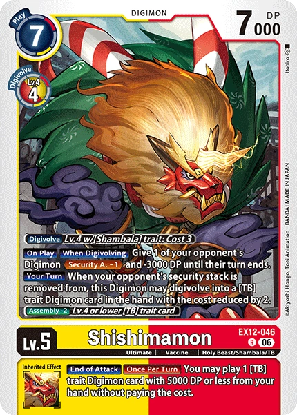 Shishimamon EX12-046