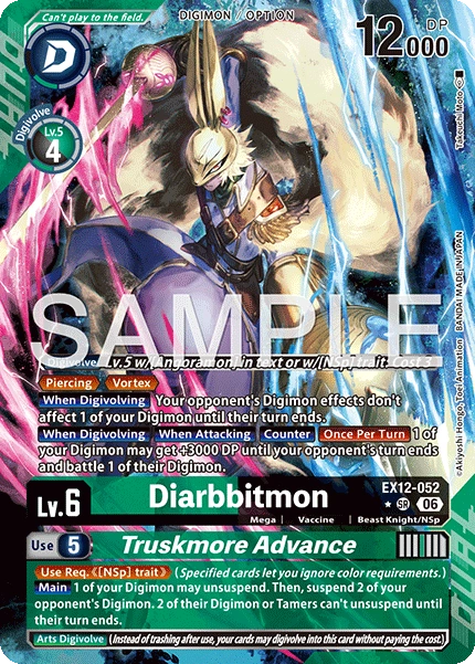 Diarbbitmon/Truskmore Advance EX12-052 (Alternate Art)