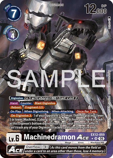 Machinedramon ACE EX12-059 (Alternate Art)