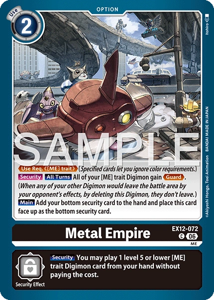 Metal Empire EX12-072