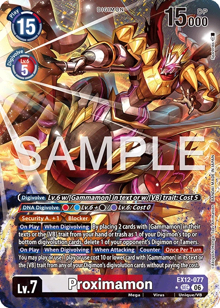 Proximamon EX12-077 (Alternate Art)