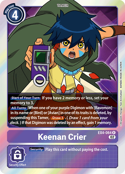Keenan Crier EX4-064