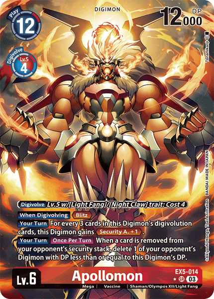 Apollomon EX5-014 (Alternate Art)