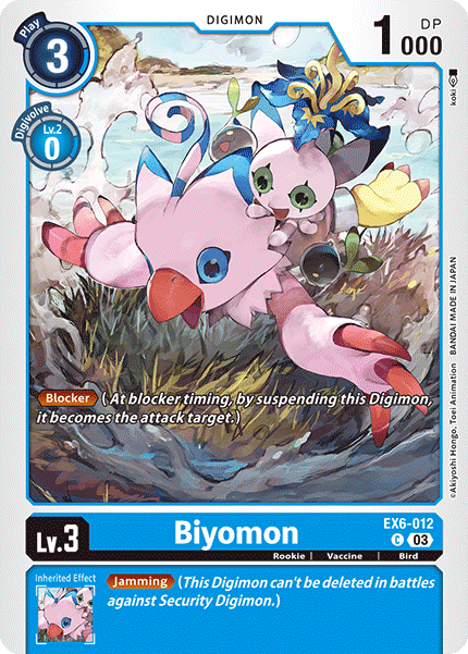 Biyomon EX6-012