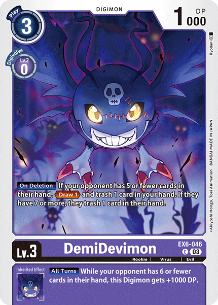 DemiDevimon EX6-046