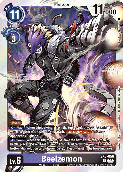 Beelzemon EX6-056