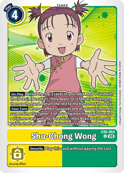 Shu-Chong Wong EX6-064
