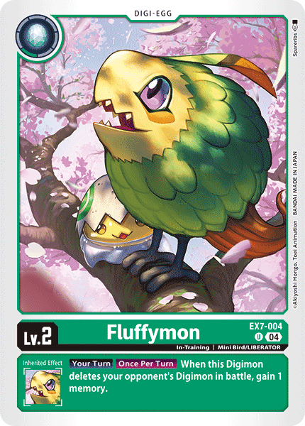 Fluffymon EX07-004