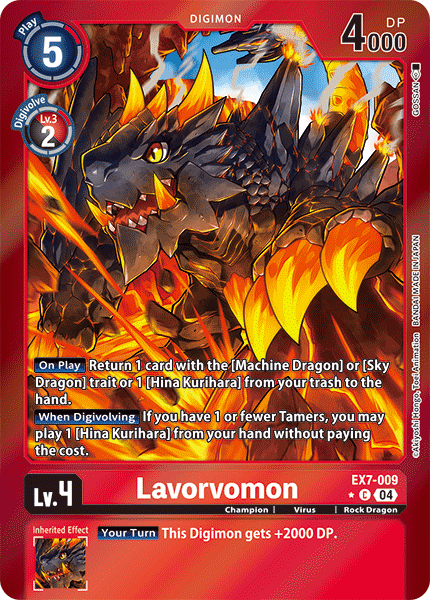 Lavorvomon EX07-009 (Limited Common)