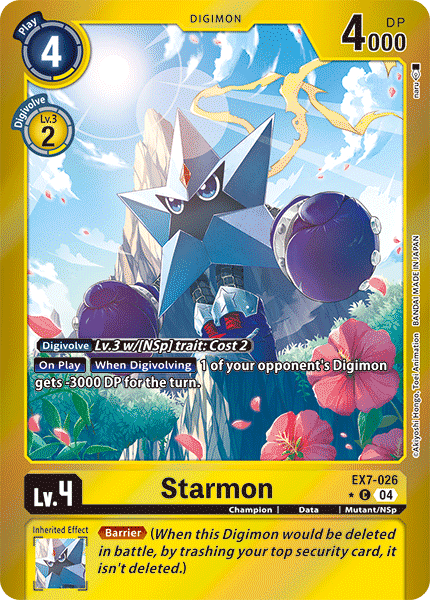 Starmon EX07-026 (Limited Common)