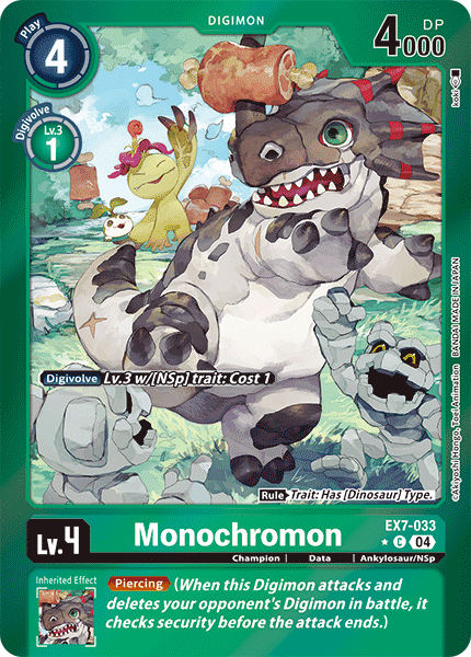 Monochromon EX07-033 (Limited Common)