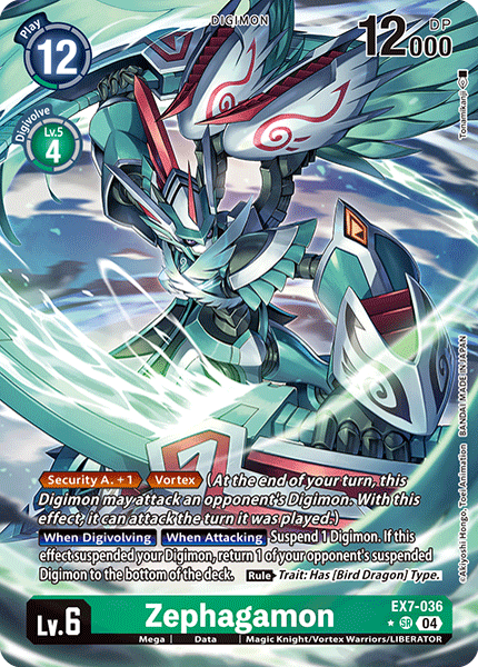 Zephagamon EX07-036 (Alternate Art)