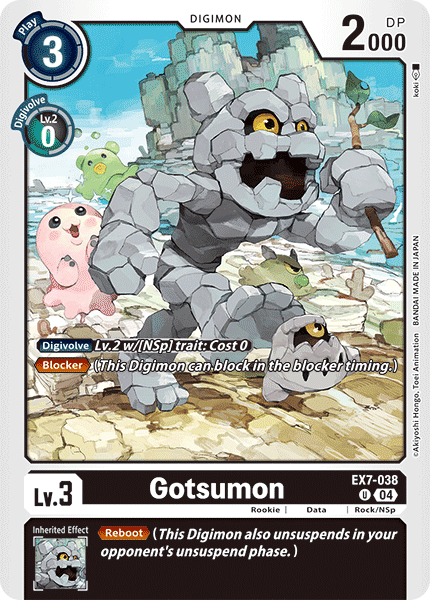 Gotsumon EX07-038