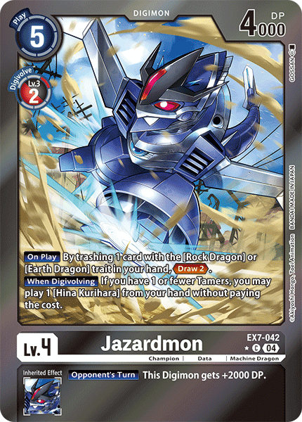 Jazardmon EX07-042 (Limited Common)