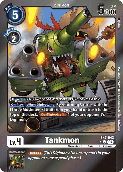 Tankmon EX07-043 (Limited Common)