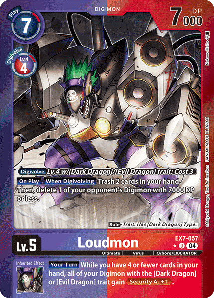 Loudmon EX07-057 (Limited Uncommon)