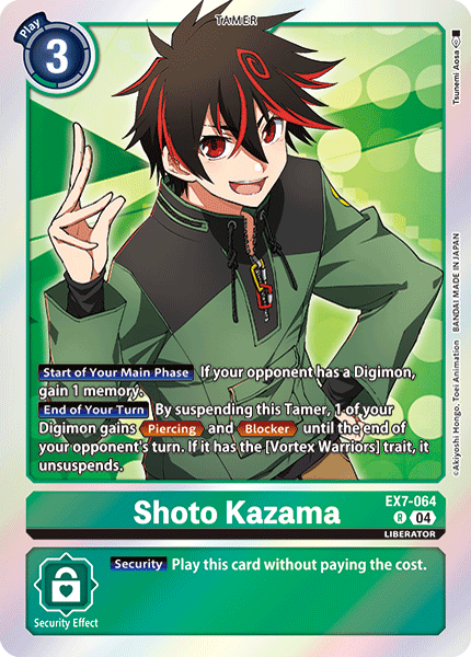 Shoto Kazama EX07-064