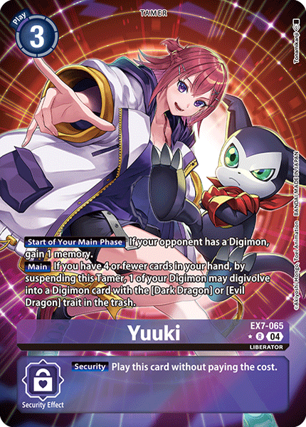 Yuuki EX07-065 (Alternate Art)