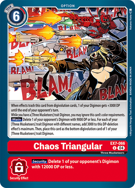 Chaos Trinagular EX07-066