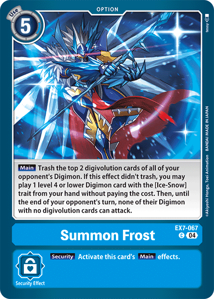 Summon Frost EX07-067