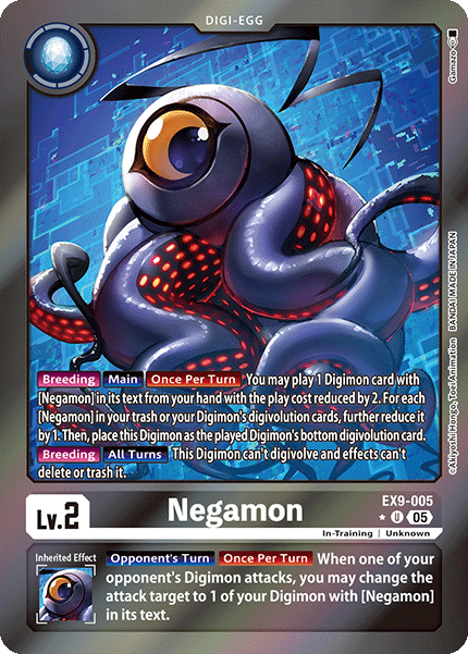 Negamon EX9-005 (Limited Uncommon)