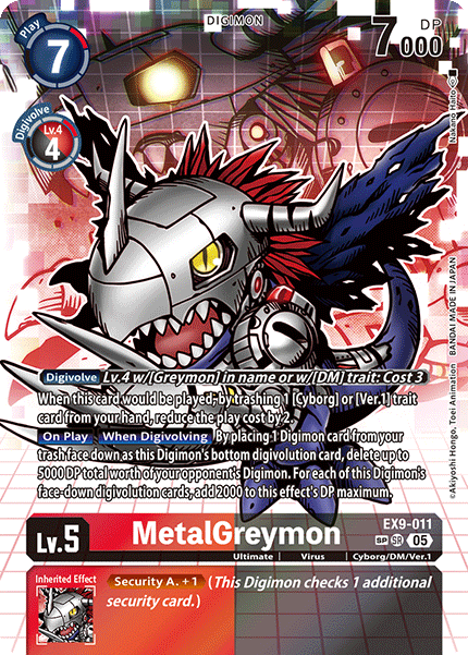 MetalGreymon EX9-011 (Alternate Art)2