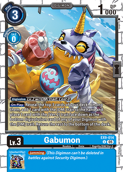 Gabumon EX9-014