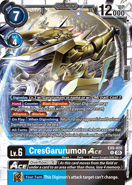 CresGarurumon EX9-020