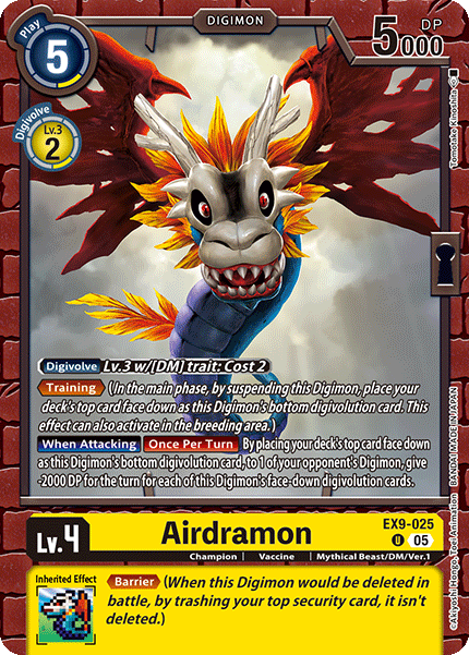 Airdramon EX9-025