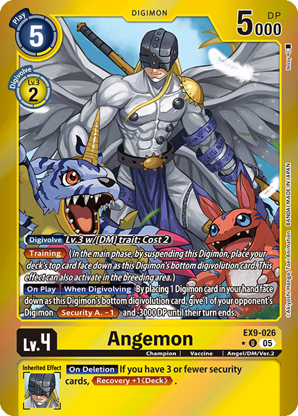 Angemon EX9-026 (Limited Uncommon)