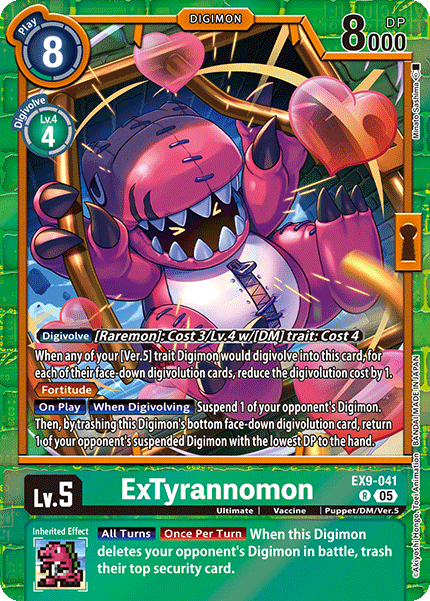 ExTyrannomon EX9-041
