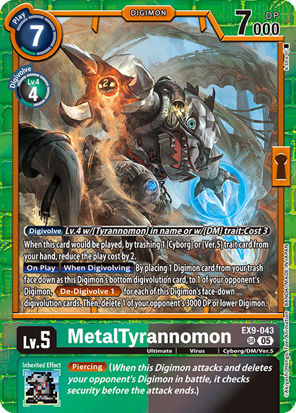 MetalTyrannomon EX9-043