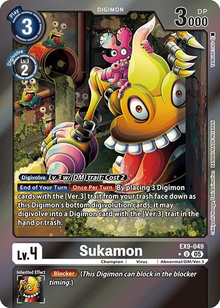 Sukamon EX9-049 (Limited Uncommon)