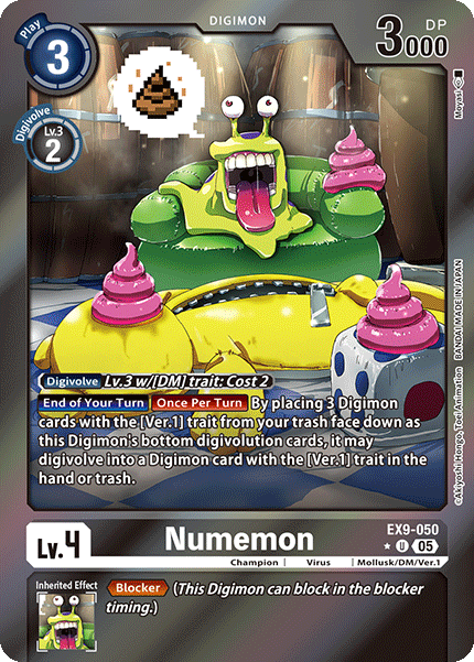 Numemon EX9-050 (Limited Uncommon)