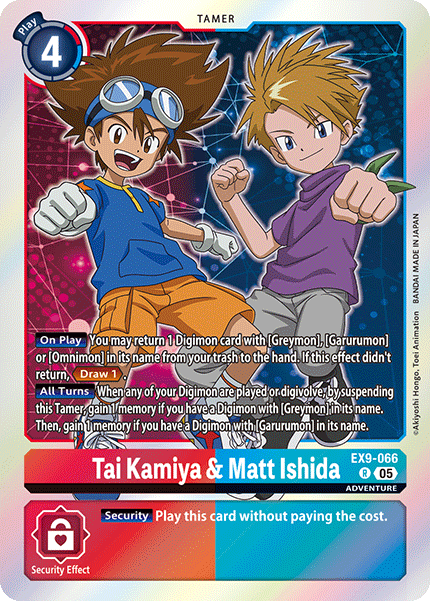 Tai Kamiya & Matt Ishida EX9-066