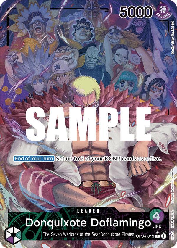 Donquixote Doflamingo OP04-019 (Alternate Art)