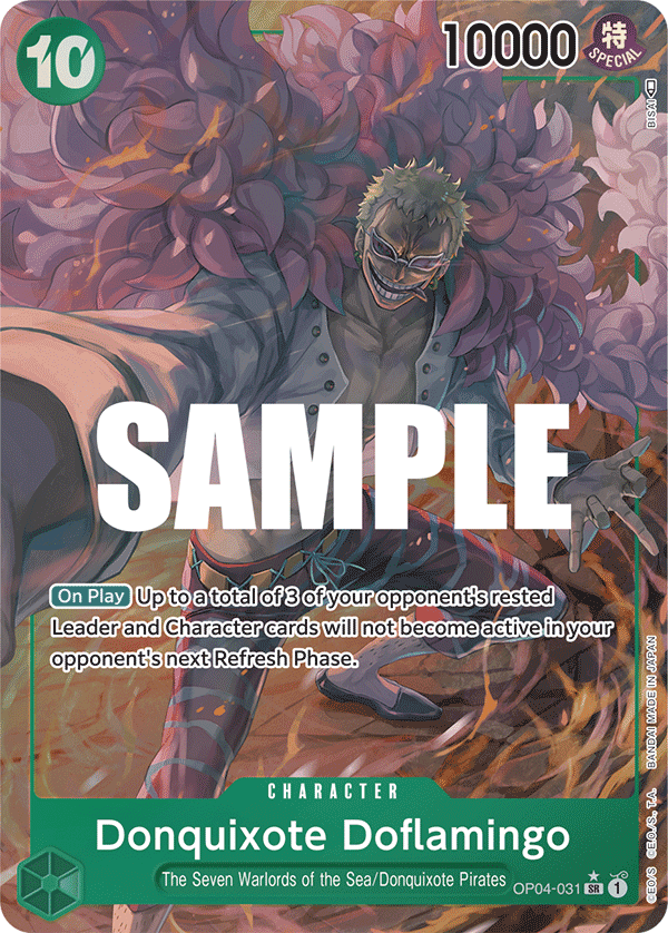 Donquixote Doflamingo OP04-031 (Alternate Art)