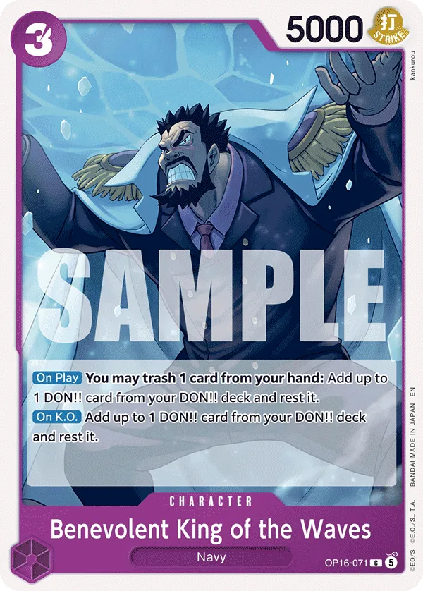 Benevolent King of the Waves OP16-071