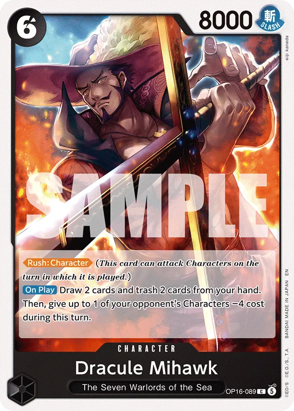 Dracule Mihawk OP16-089