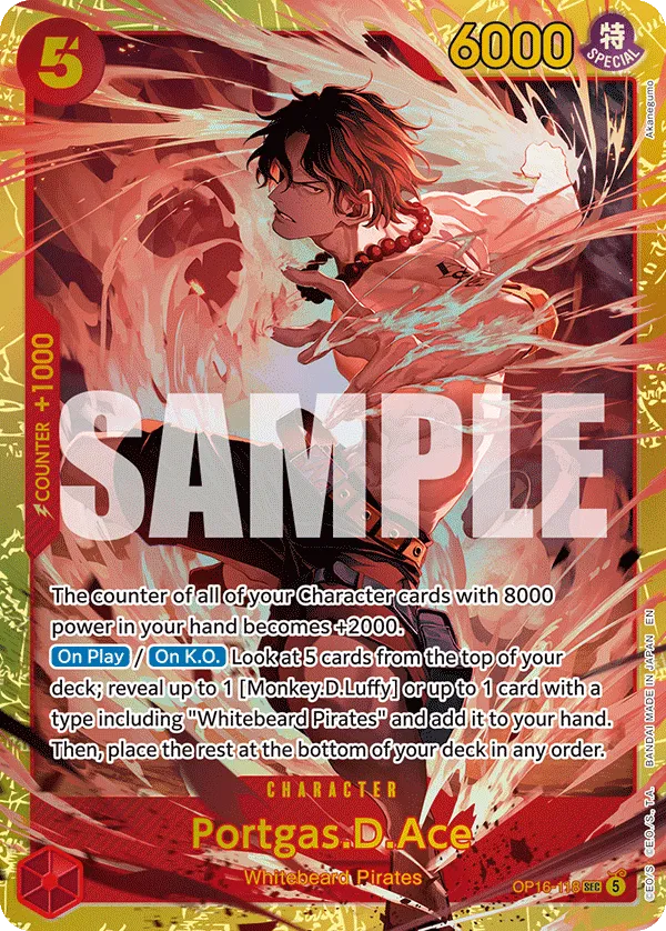 Portgas.D.Ace OP16-118