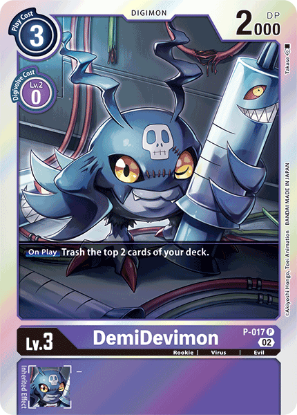 DemiDevimon P-017-RB1